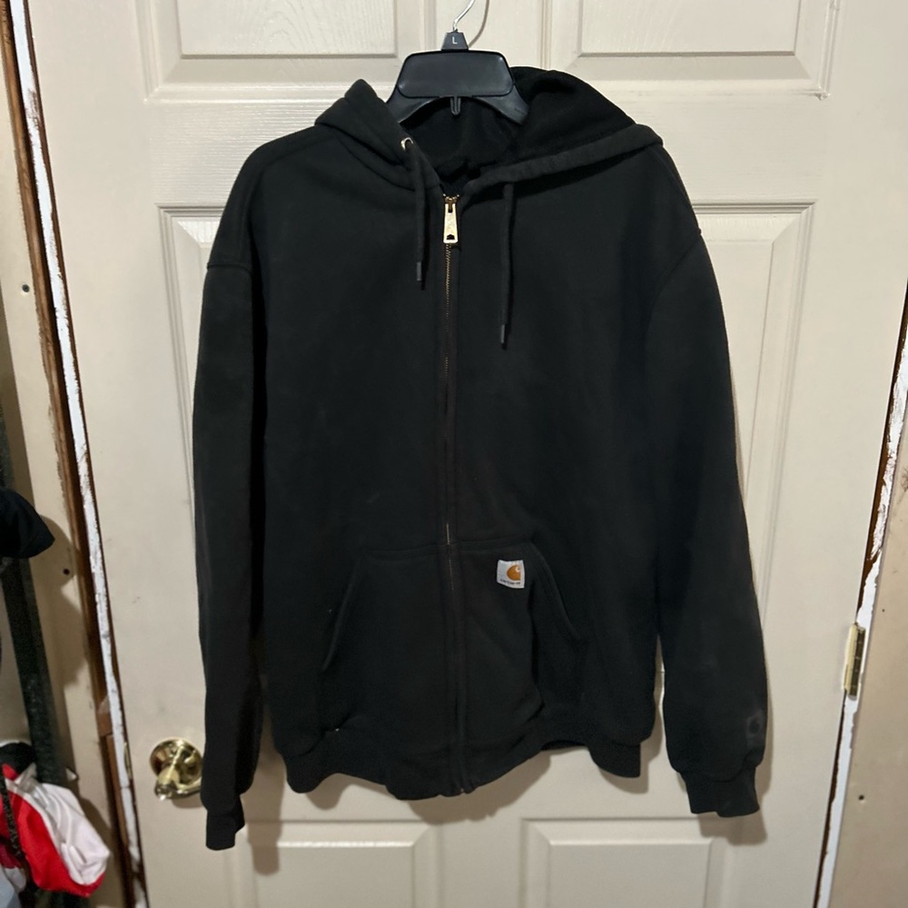 Carhartt zip up hoodie size medium